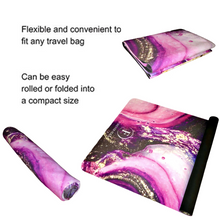 Load image into Gallery viewer, Marble Travel Yoga Mat