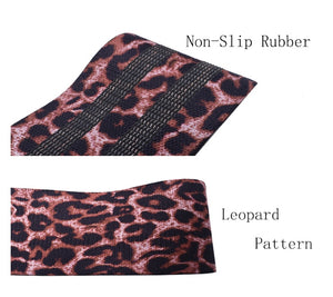 Fabric Leopard Print Resistance Band
