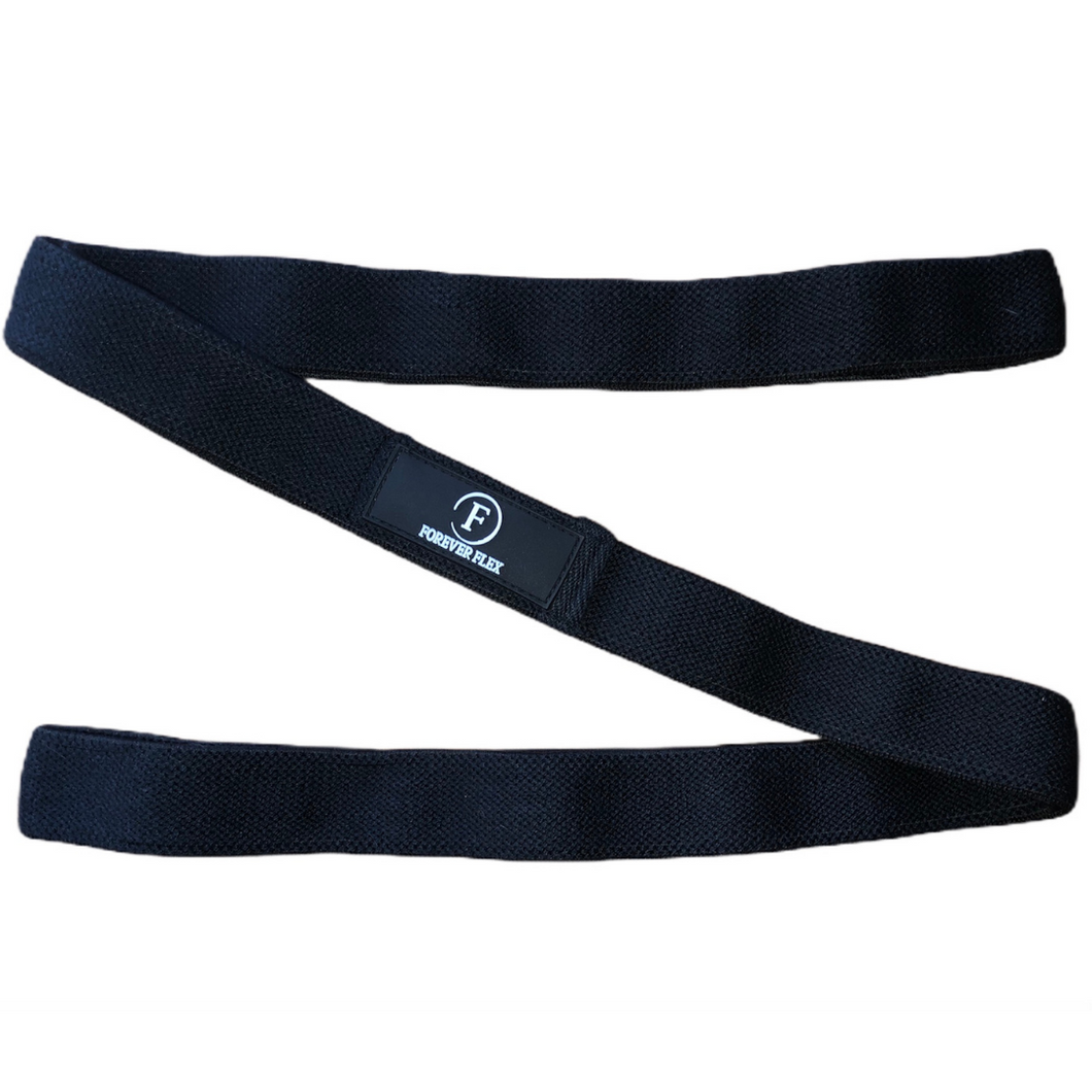 Long Fabric Black Resistance Band - Heavy Strength